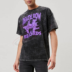 Camisetas de Algodón Orgánico para Hombre, Manga Corta, Diseño Liso, 100% Algodón, Cuello Redondo, Estilo Nuevo, Ropa Tejida - Product Image 2