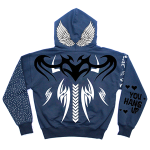 Hoodie tendance avec impression sérigraphique en strass pour homme, coupe ample, tissu 100% coton, style streetwear décontracté, unisexe - Product Image 2