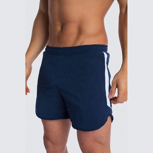 Pantalones cortos de gimnasio con logotipo personalizado para hombre de verano, pantalones cortos de entrenamiento de poliéster sólido con bolsillo para Fitness, deportes, baloncesto, personalizables para - Product Image 5