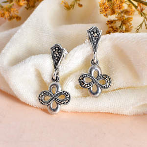 Pendientes de Plata Meera Jaipur - Product Image 2