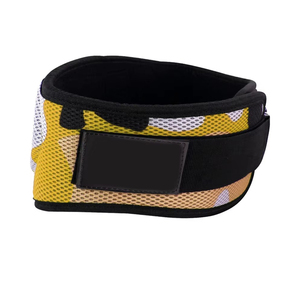 เข็มขัดยกน้ำหนักนีโอพรีน โลโก้สั่งทำได้ เหมาะสำหรับกีฬาและชีวิตประจำวัน พร้อมวัสดุไนลอนและหนังสำหรับคาดเอว - Product Image 5