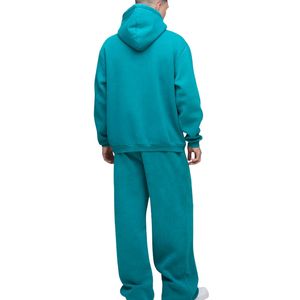 OEM Custom High Quality Adult Tracksuit Men Women Sweat Suit 2 Piece Set Sun Faded Screen Print Logo Streetwear OEM ODM - Product Image 2