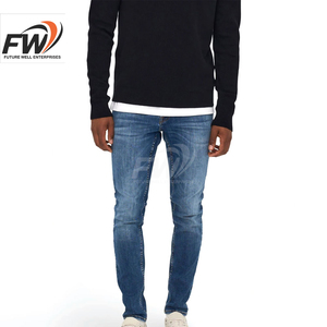 Jeans de mezclilla personalizados para mujer al por mayor 2026, cintura elástica, tiro medio, transpirables, moda de verano - Product Image 2