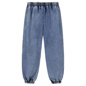 กางเกงวอร์มผู้ชายสไตล์วินเทจสีสันสดใส ผ้าผสม ย้อมสีแบบพิเศษ เอวกลาง ทรงตรง แห้งเร็ว เป็นมิตรกับสิ่งแวดล้อม มีเชือกผูก - Product Image 2