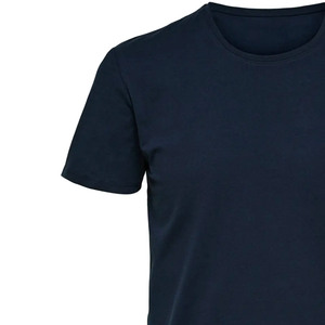 เสื้อยืดคอตตอนสีพื้นเรียบง่าย ดีไซน์เรียบง่าย สไตล์ใหม่สำหรับผู้ชาย แขนสั้น เสื้อยืดเปล่า - Product Image 2