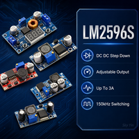 Module convertisseur abaisseur DC-DC réglable Stock LM2596S LM2596HV 3A, régulateur de tension 24V 36V vers 12V 5V 3.3V