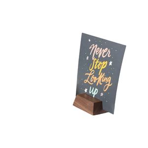 Soportes para Números de Mesa de Madera Natural, Hechos de Madera Dura, Porta Tarjetas para Eventos, Fiestas, Letreros con Números de Mesa - Product Image 5