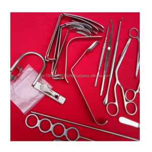 Medivolve 27-Piece Manual Stainless Steel Tonsillectomy Surgical Instrument <b>Kit</b> | High Quality ENT Orthopedic Surgical Set CE - Product Image 3