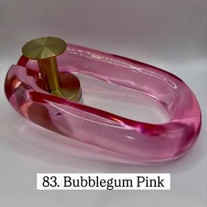 Cortina de cadena de acrílico de colores para colgar en la pared interior, divisor de ambientes para decoración de espacios comerciales, restaurantes y hoteles. - Product Image 2