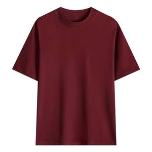 เสื้อยืดคอกลมแขนสั้นผู้ชายผ้าซิโรสปันน์ น้ำหนัก 230 กรัม สีพื้น ระบายอากาศได้ดี ราคาโรงงานจากบังกลาเทศและจีน - Product Image 4