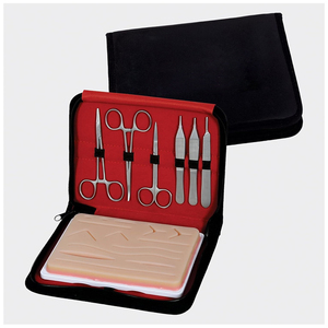 Kit de Práctica de Sutura para Estudiantes de Medicina, Residentes y Médicos en Práctica, con Almohadilla de Silicona Grande y Juego de Herramientas - Product Image 1