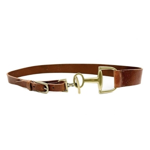Cinturón de Cuero Marrón con Hebilla de Anillo en D Plateado, Accesorio Casual para la Cintura - Product Image 3