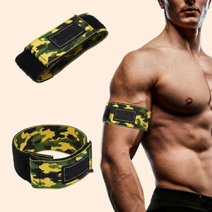 Bandas de Restricción del Flujo Sanguíneo con Anillo en D, Entrenador de Oclusión, Bandas de Restricción del Flujo Sanguíneo para Entrenamiento Muscular - Product Image 1