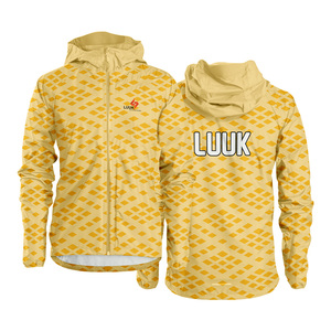 Chaqueta Cortavientos con Capucha Personalizada para Hombre, Estilo Urbano para Primavera, Cierre de Cremallera, Ecológica, Impermeable, Antibacteriana, 100% Nailon - Product Image 4