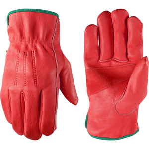 Gants de travail en cuir de vachette renforcé, résistants aux déchirures, antidérapants, durables, résistants à la chaleur et aux étincelles, protection des mains et des bras - Product Image 5