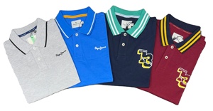 ชุดทำงานผ้าคอตตอน100% ขนาดใหญ่พิเศษกระดุมพิมพ์ลายซิลค์สกรีนแบบสั่งทำ240gsm ระบายอากาศได้ดี - Product Image 3