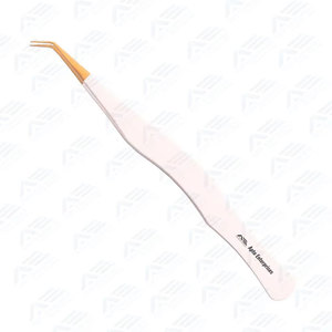 Pinzas para Extensión de Pestañas de Volumen Ruso para Aplicación Profesional, Pinzas de Alta Calidad con Puntas Finas y Estrechas - Product Image 4