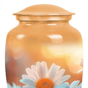 Urnes funéraires en laiton pour adultes, urnes artisanales pour cendres d'hommes et de femmes, urnes décoratives, urnes funéraires - Product Image 3