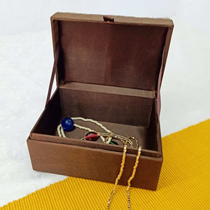 Handmade Floral Beaded Jewellery Box Velvet Lined Wooden Jewelry Storage Box Gift Case OEM ODM Wholesale Export - Product Image 3