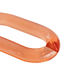 Chaîne décorative murale en résine de luxe, qualité supérieure, faite à la main, accent artistique pour embellir la décoration moderne du salon - Product Image 1