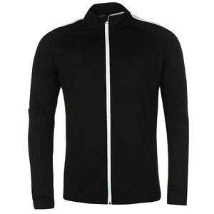 Ensemble de survêtement unisexe color block ajusté 2 pièces avec logo personnalisé, survêtement de sport zippé pour homme, ensemble de jogging uni - Product Image 2