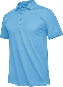 Chemises décontractées pour hommes, tendance, 100% coton, tricotées, à manches courtes, respirantes, design personnalisé, résistantes à la transpiration, protection UV - Product Image 3
