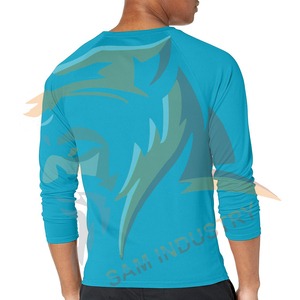 Camiseta de Manga Larga Transpirable y Ecológica con Cuello Redondo, Logotipo y Diseño Personalizados, 100% Algodón, Secado Rápido - Product Image 5