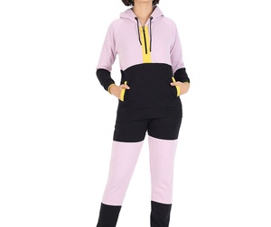 Conjunto Deportivo Informal con Capucha para Mujer, Transpirable, de Secado Rápido, para Fitness, Jogging, Running y Deportes al Aire Libre - Product Image 1