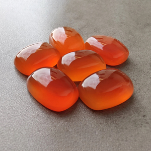Natural Carnelian Cabochon <b>Cushion</b> Shape Calibrated Loose Gemstone, for Jewelry Making Custom Sizes Available - Product Image 4