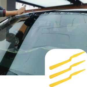 Juego de 6 Espátulas Amarillas para Tintado de Ventanas, con Mango Largo, Flexibles y Resistentes, con Punta Plana para Aplicación de Tintado en Ventanas de Automóviles - Product Image 4