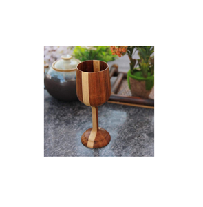 Copa de Vino Japonesa Multifuncional de Madera de Lujo, Ecológica, Duradera, Reutilizable, Vintage, Personalizable, Clásica para Mesa de Cocina - Product Image 3