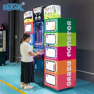 Bunter verrückter Monster-Münz automat Arcade-Preis-Spiel automat zum Verkauf
