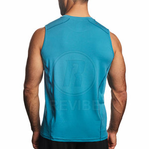 Camiseta sin Mangas de Alta Calidad, Último Diseño, Impresión de Logotipo Personalizado, 100% Algodón - Product Image 3