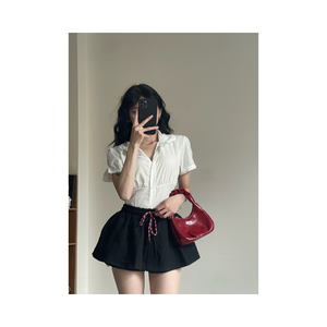 Women'S Big Size <b>Skirt</b> High <b>Elastic</b> Waist Flared <b>Skirt</b> Inner Shorts Eco-Friendly Many Colours Korean Style Premium Quality - Product Image 6