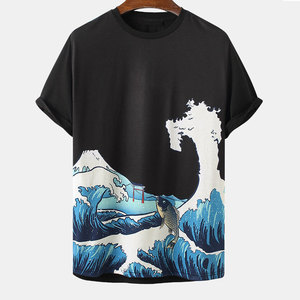 FIFTH GEAR Wholsale Men T-<b>Shirts</b> Printed Pure Casual Wear Sublimated <b>100</b>% <b>Polyester</b> Custom T <b>Shirt</b> - Product Image 1