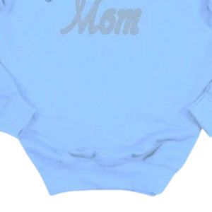 เสื้อสเวตเชิ้ตคอกลมแขนยาวปักลายกราฟิกสไตล์แม่ลูกชายแจ็คและจิลสีฟ้าอ่อน เสื้อสวมหัวลำลองสำหรับผู้หญิงใส่ได้ทุกวัน - Product Image 6