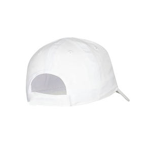 Gorra de Béisbol Unisex Blanca de 6 Paneles, Gorra Casual Ajustada de Algodón, Color Sólido, Talla Adulto - Product Image 2