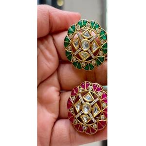 Exclusivos Aretes de Moissanita Chapados en Oro con Brillantes Impresionantes, de Calidad Superior, Modernos, para Mujeres y Niñas, Ideales para Bodas y Fiestas - Product Image 2