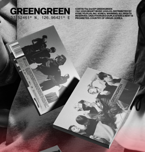 CORTIS le 2ème EP [GREENGREEN] version standard (Cd) K-Pop Livre électronique Coréen Langue coréenne Tous âges - Product Image 3