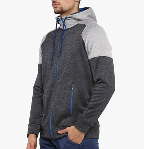 Sudadera Gris con Cierre para Hombre, Corte Regular, Color Sólido, Tejido de Punto, Informal, para Otoño, Transpirable, Diseño de Cuello Redondo - Product Image 6