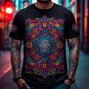 High Quality Custom T-Shirt Premium Cotton Short Sleeve Tee for Logo Printing with OEM ODM Customization - Product Image 2