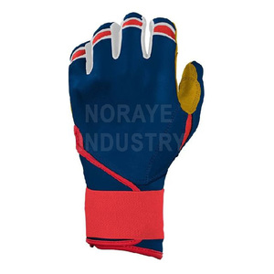 Gants de baseball et de softball professionnels personnalisés pour l'entraînement, à manchette longue, en cuir imperméable, pour adultes, hommes et jeunes sportifs - Product Image 4