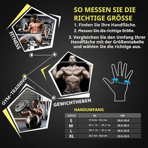 Guantes Deportivos Transpirables con Almohadillas Amortiguadoras, Agarre Antideslizante en la Palma, para Levantamiento de Pesas, Gimnasio, Ciclismo, para Hombres y Mujeres, Personalizables - Product Image 5