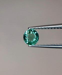 Magnifique pierre précieuse de tourmaline Paraiba naturelle du Mozambique, certifiée bleu vert néon, pierre brute pour bijoux fins - Product Image 2