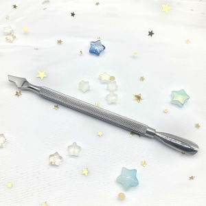 High Demanded Customized Cuticle Pusher <b>Nail</b> Polish Removal Stainless Steel Beauty <b>Nail</b> Cleaning Tools Sharp Tip Cuticle Pusher - Product Image 3