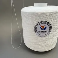 Benang Polyester Spun Cerah 60/2 100% Serat Staple Polyester untuk Benang Jahit Industri, Pakaian, dan Aplikasi Tekstil