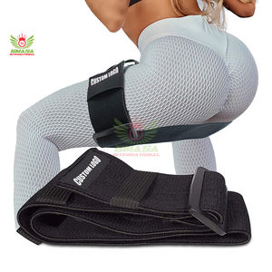Set de Bandas de Resistencia para Entrenamiento de Cadera para Mujeres, Bandas Elásticas Anchas Antideslizantes para Ejercicios de Glúteos, de Poliéster Resistente - Product Image 6