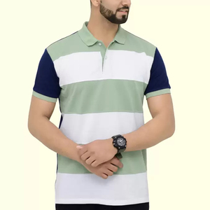 Camiseta Polo de Secado Rápido de Alta Calidad, 100% Algodón, Camisetas Polo Estampadas para Hombre, Nuevo Diseño Elegante, Camisetas Polo al por Mayor - Product Image 1