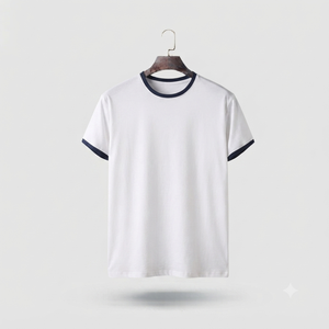 T-shirt pour homme à col rond, personnalisable avec impression sur le devant, 100% polyester, manches courtes, haute qualité, prix bas, respirant - Product Image 3