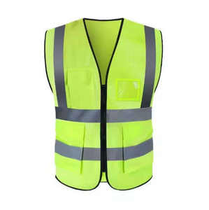 Chaqueta Reflectante de Alta Visibilidad NESTA SPORTS, Chaleco de Seguridad con Múltiples Bolsillos, Ropa de Trabajo con Logotipo Personalizado - Product Image 2